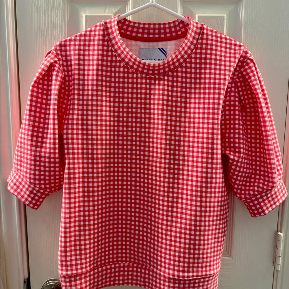 Addison Bay Cedar Pullover in Guava